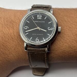 Vintage Silver Men's Anne Klein Watch